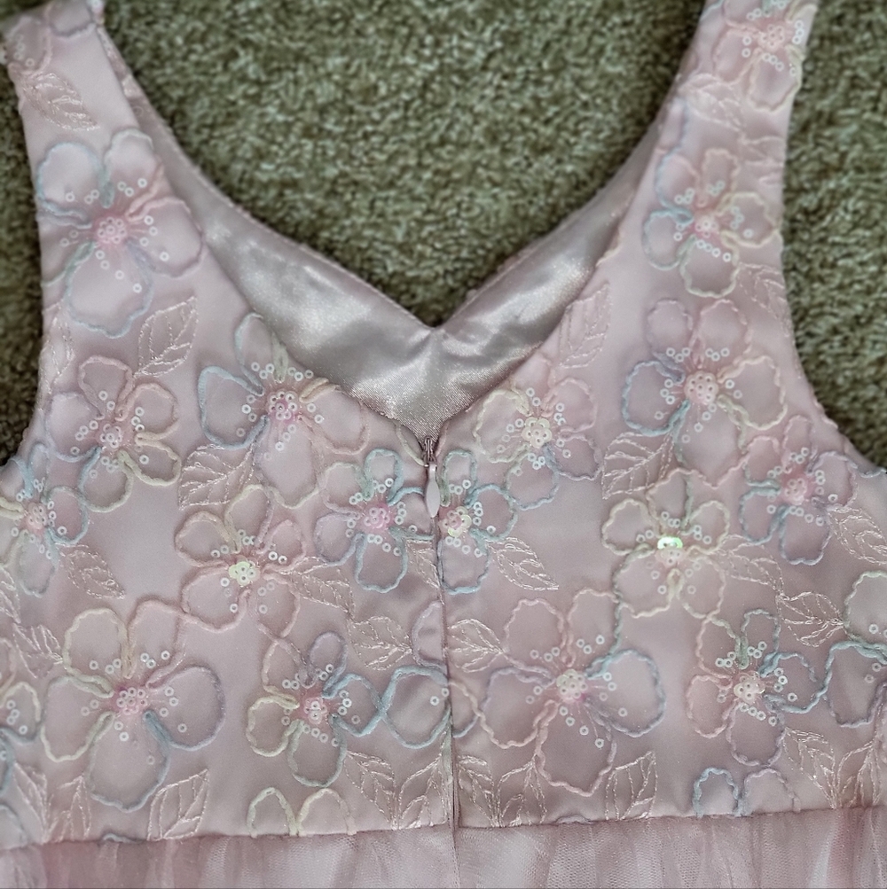 ♥️EUC♥️ AMERICAN PRINCESS SEMI-FORMAL GIRLS DRESS - Picture 4 of 12